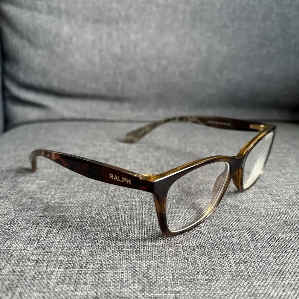 Ralph Lauren Eyeglasses Frame RA7071 502 Women Brown Tortoise Full Rim 52-16-140